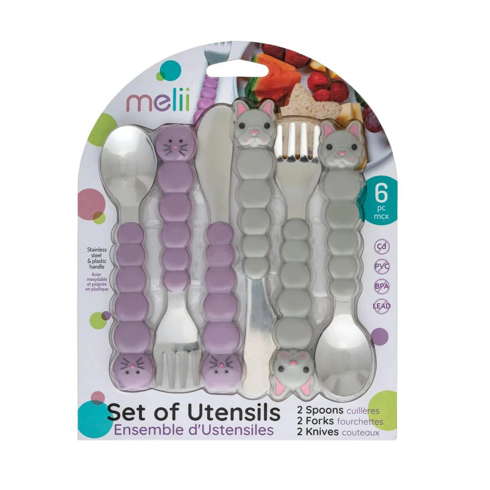 Set de seis cubiertos