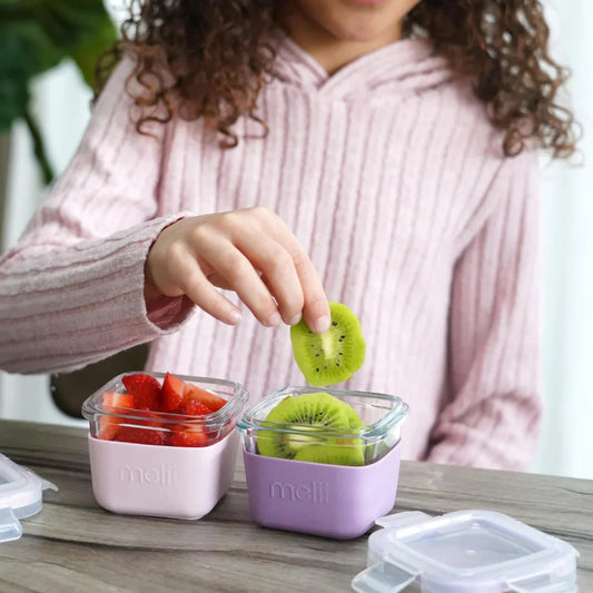 Pack de 3 recipientes de vidrio 160 ml