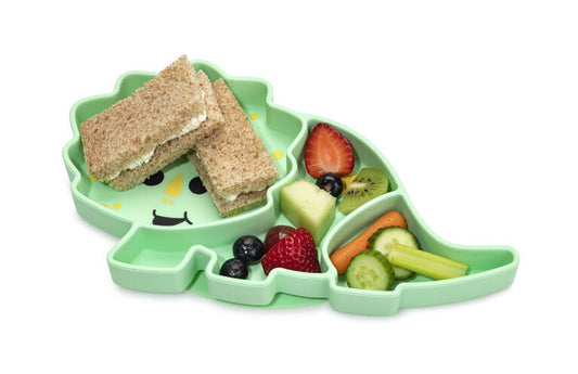 Plato de silicona con succión - Dino