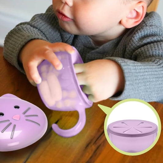 Contenedor para snacks - Morado