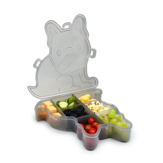 Caja Contenedora Animal Snackle - Bulldog