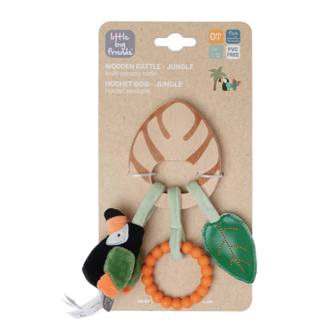 Sonajero de madera - Selva