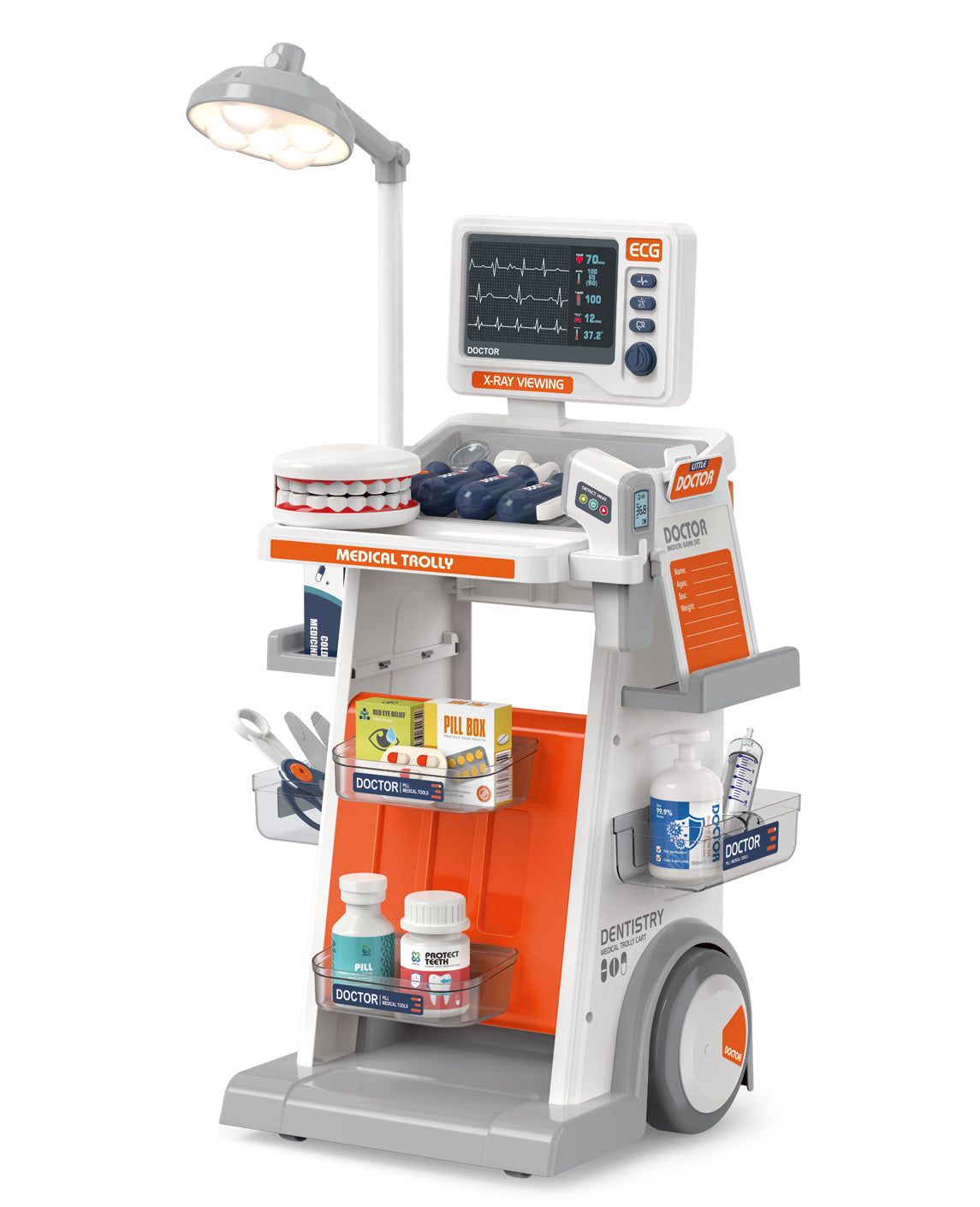 Carrito de Dentista con Pantalla (con luz y sonido)