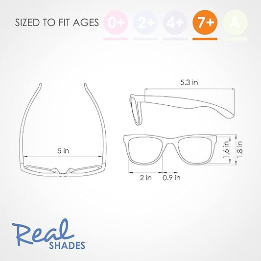 Lentes de sol Surf talla 7+ - Rosado