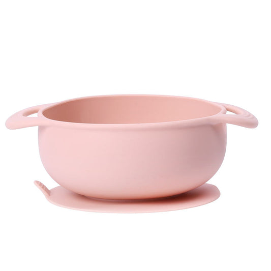 Bowl de Silicona con Succión Rosado
