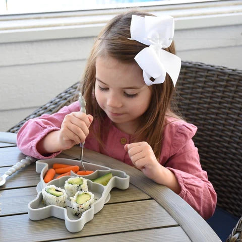 Plato de silicona con succión - Perrito