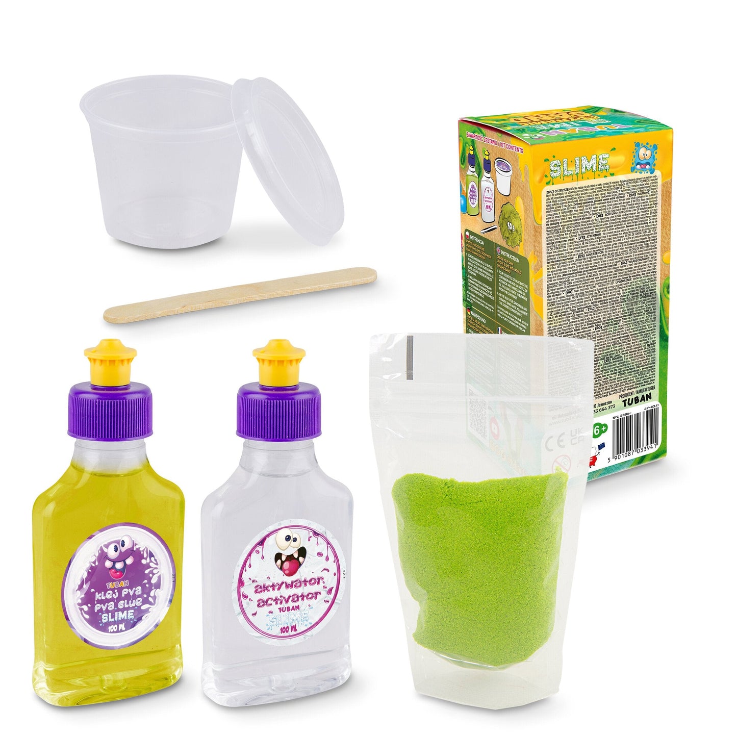 Kit hazlo tu mismo. Slime y Arena dinámica