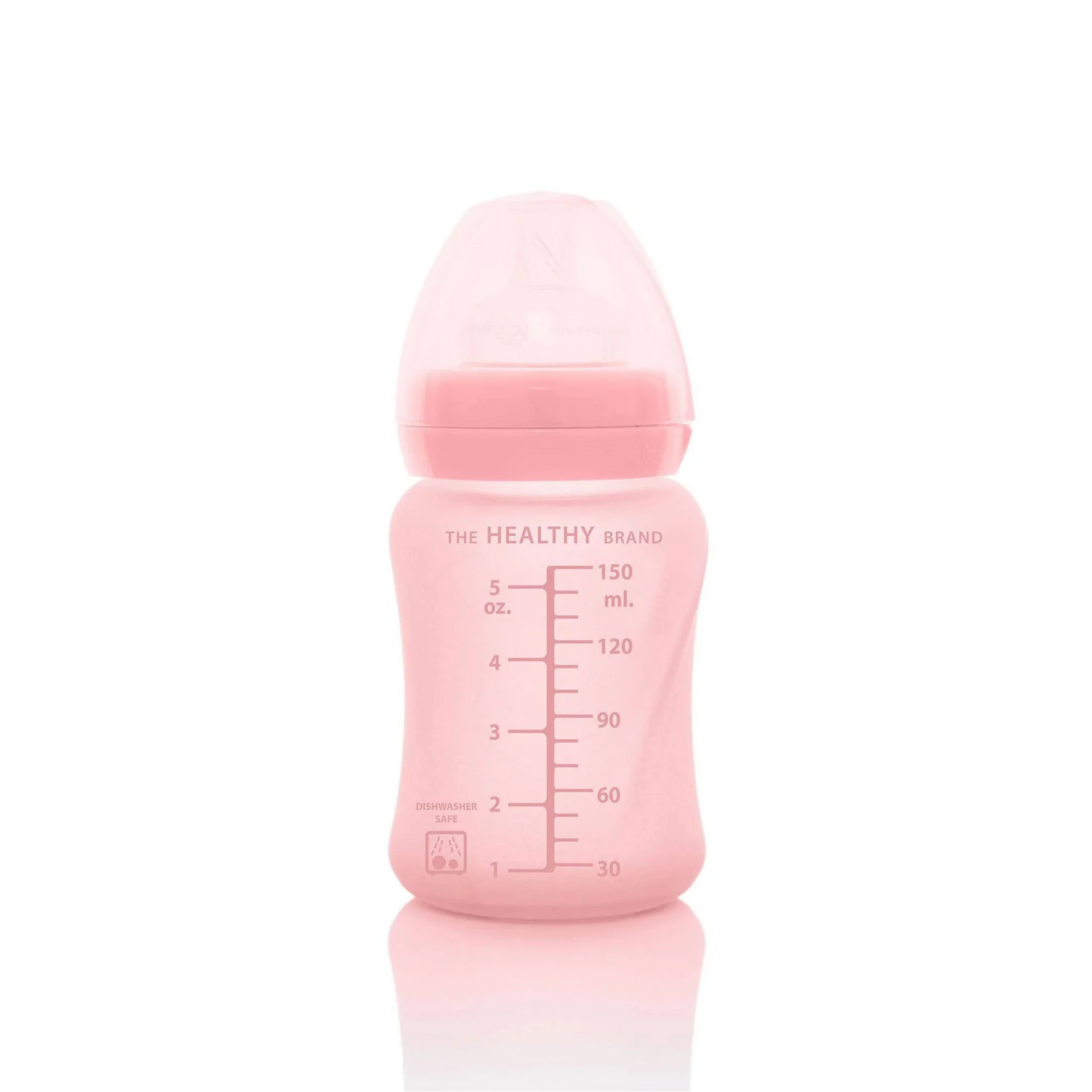Mamadera de vidrio Healthy 150 ml - Rosado
