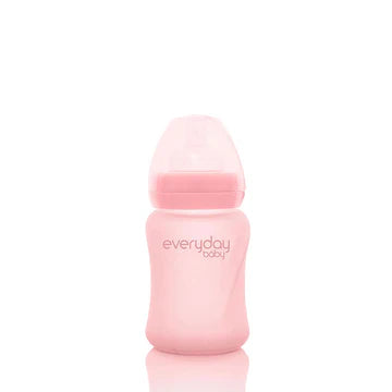 Mamadera de vidrio Healthy 150 ml - Rosado