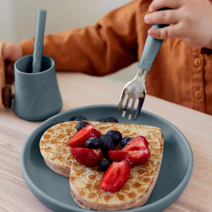 Pack de cubiertos metálicos - Harmony green