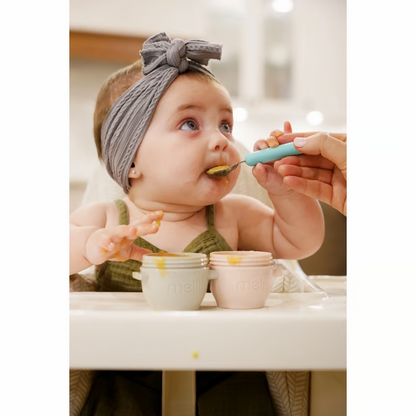 Set cuchara y tenedor desmontable - Azul-Morado