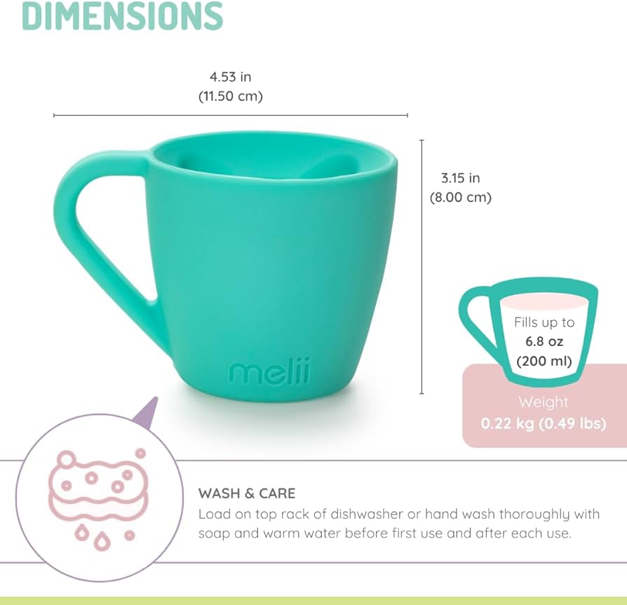 Taza de silicona oso - Verde