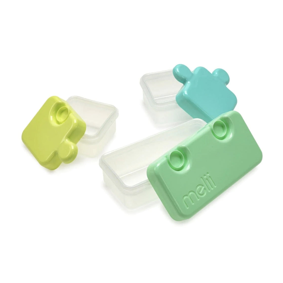 Contenedor puzzle - Verde