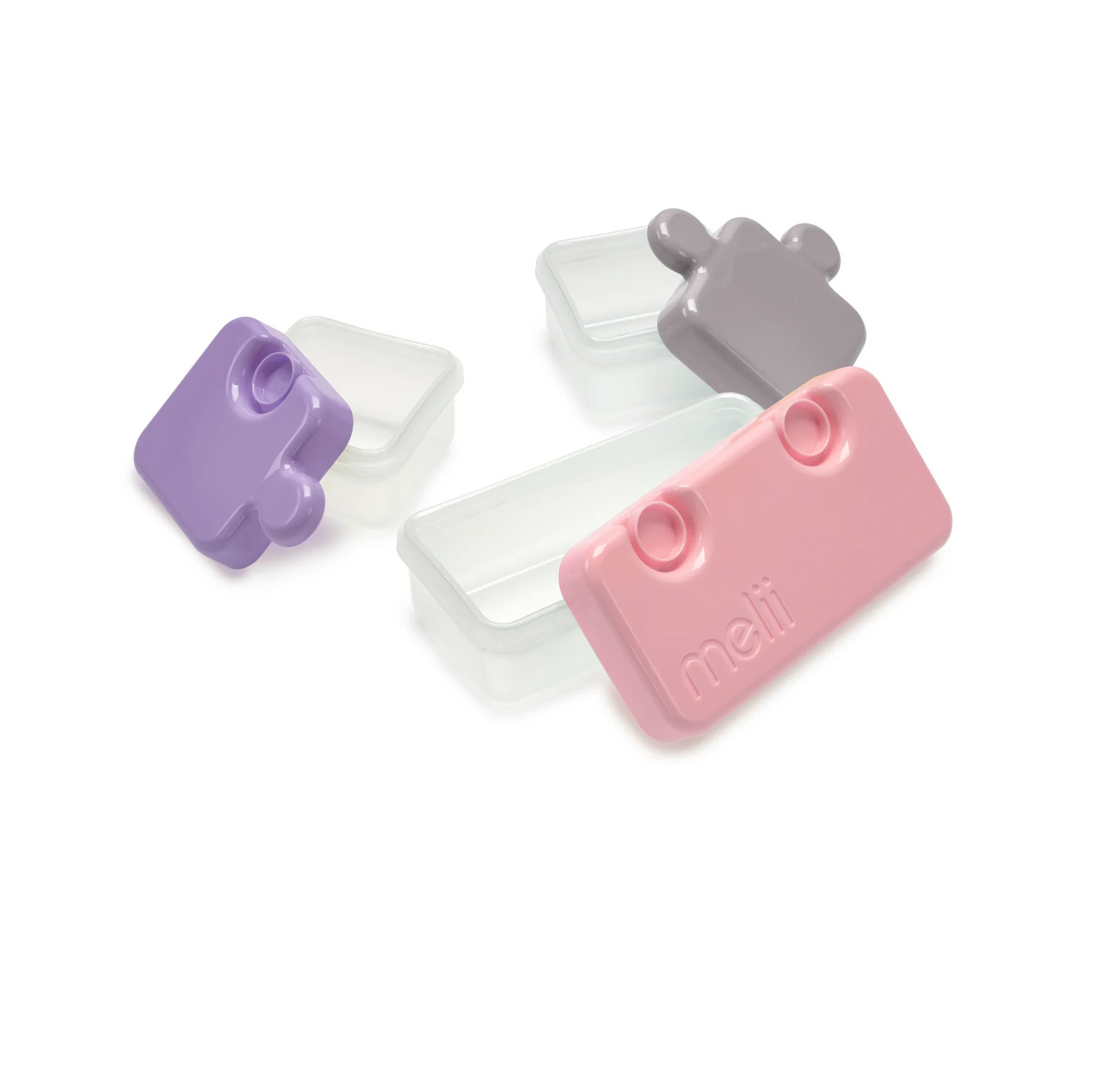 Contenedor puzzle - Rosado
