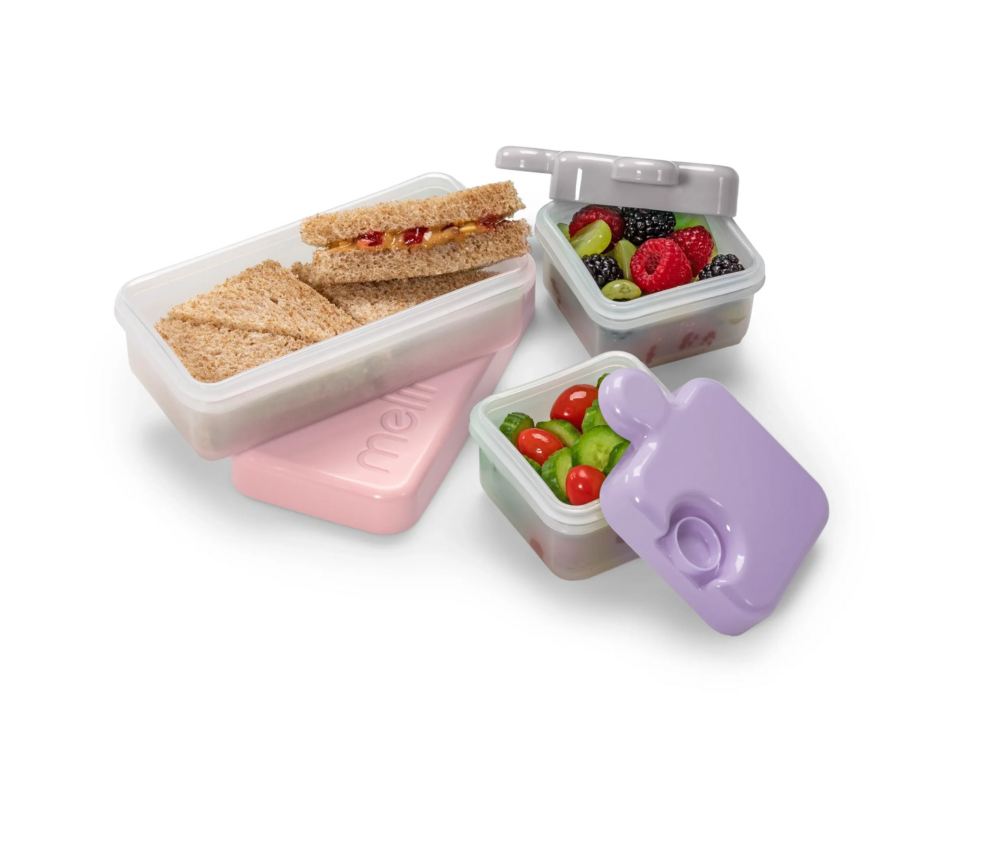 Contenedor puzzle - Rosado