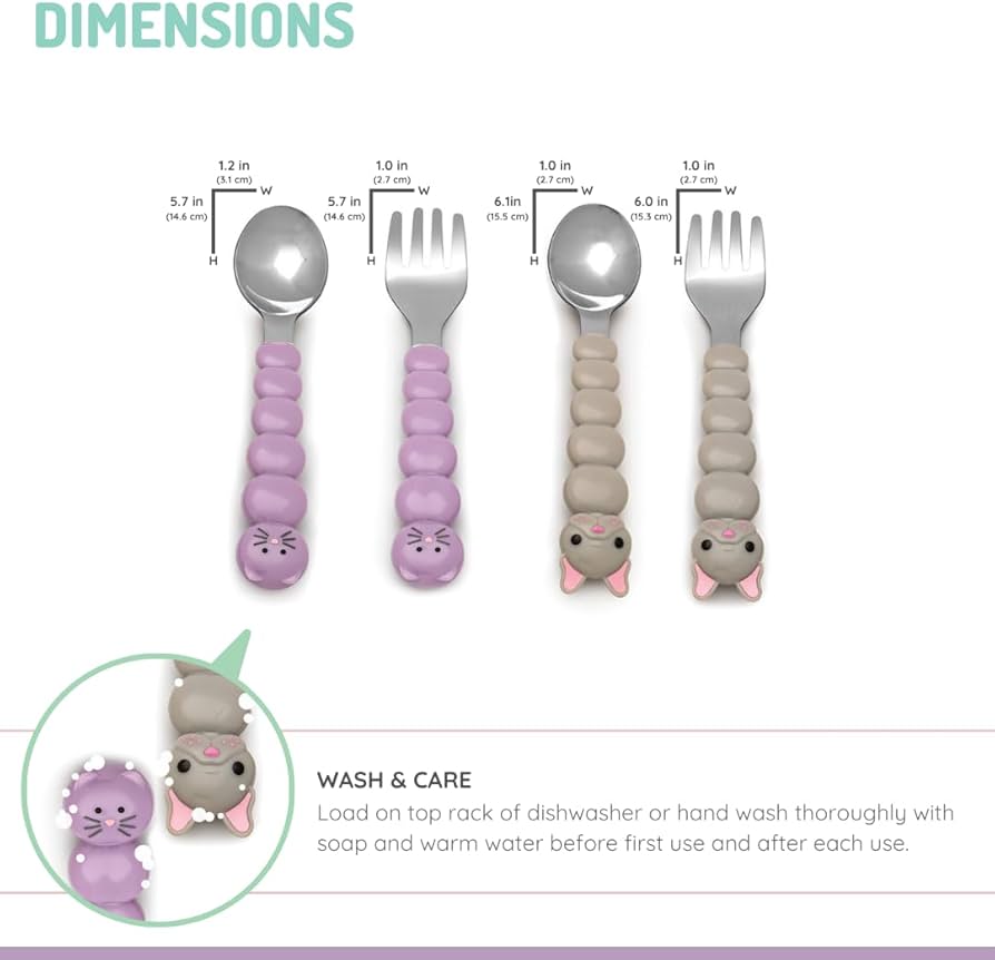 Set de cuatro cubiertos