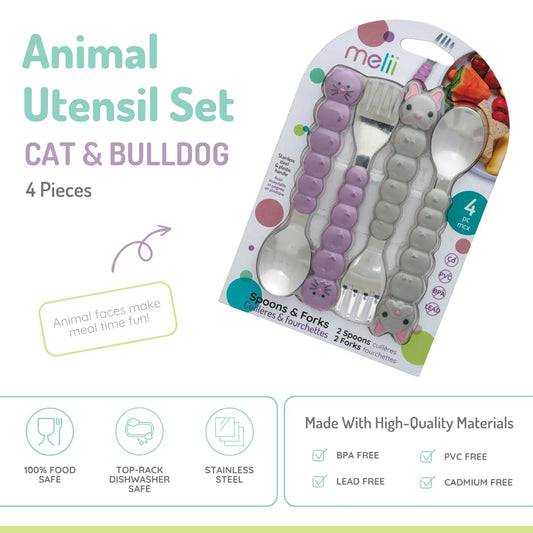 Set de cuatro cubiertos