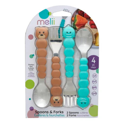 Set de cuatro cubiertos