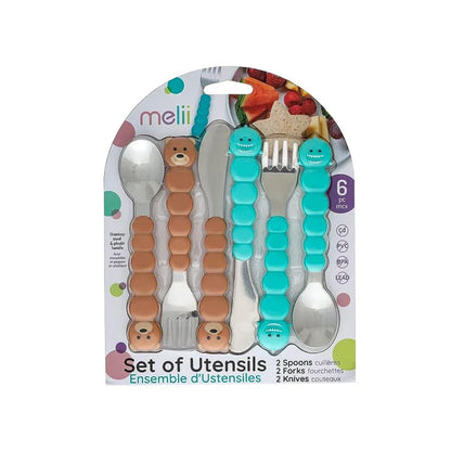 Set de seis cubiertos