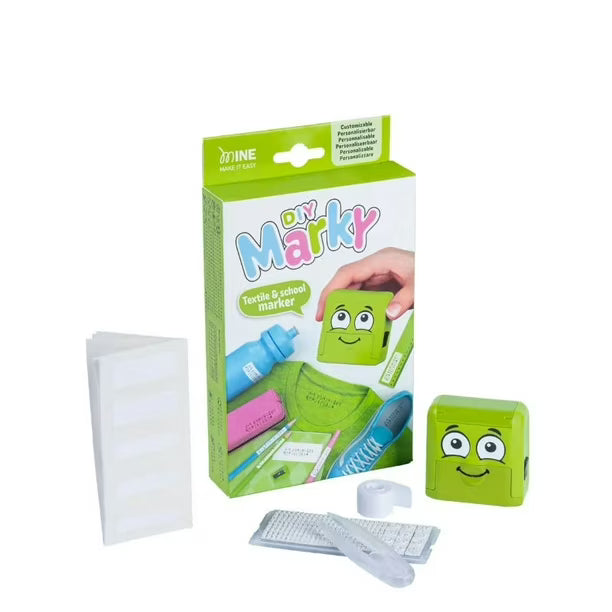Timbre marcador de ropa Marky Verde