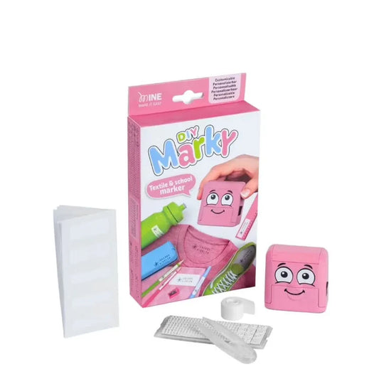 Timbre marcador de ropa Marky Rosado