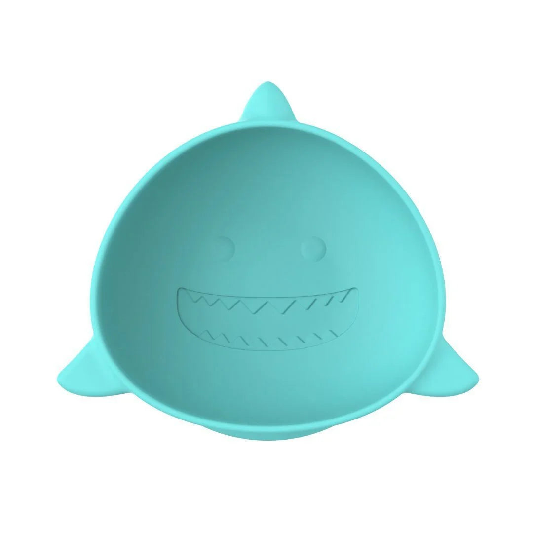 Pack de 2 bowls con succión de silicona - Turquesa