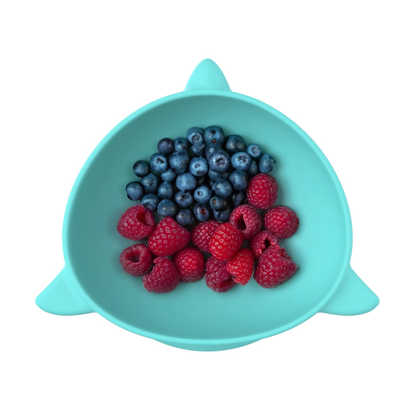 Pack de 2 bowls con succión de silicona - Turquesa