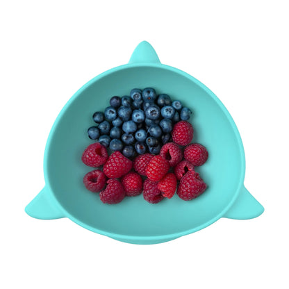 Pack de 2 bowls con succión de silicona - Turquesa