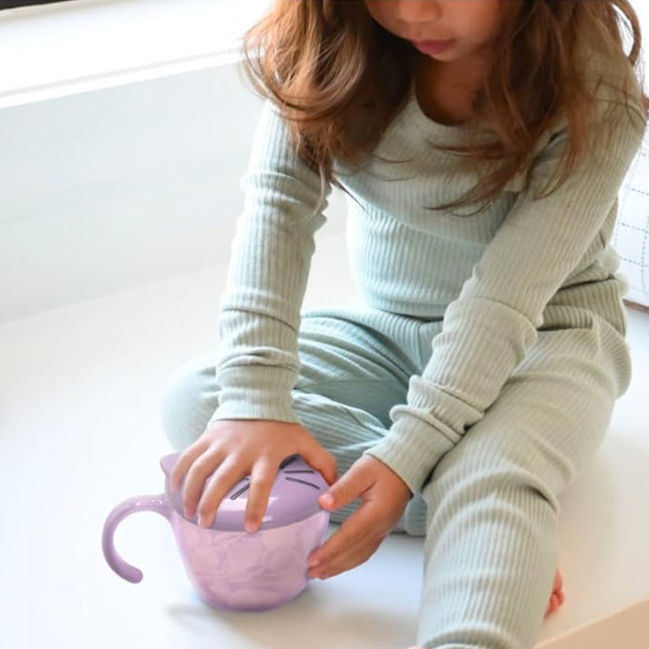 Contenedor para snacks - Morado