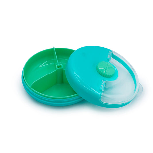 Contenedor Spin Snack con perilla - Azul