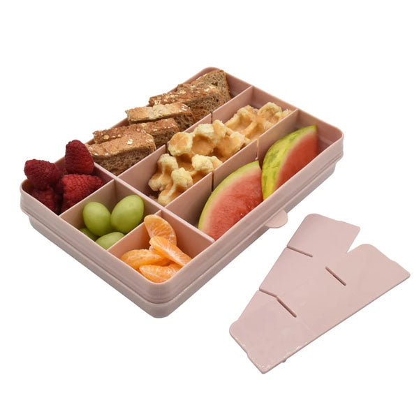 Caja contenedora para snacks - Rosado