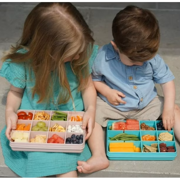 Caja contenedora para snacks - Rosado