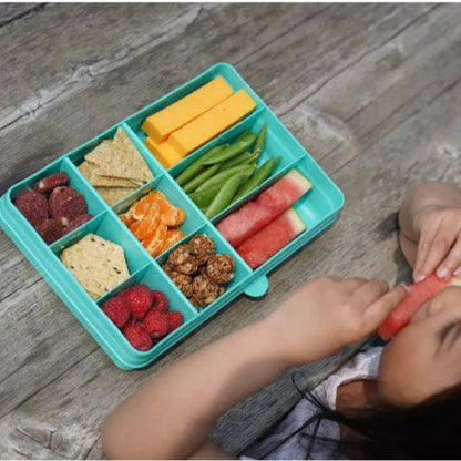Caja contenedora para snacks - Azul