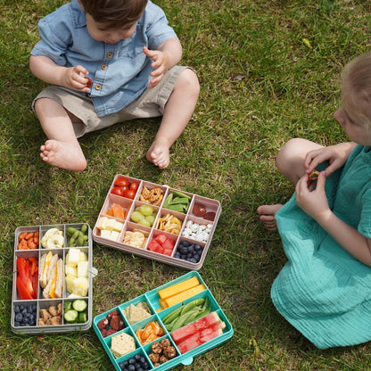 Caja contenedora para snacks - Azul