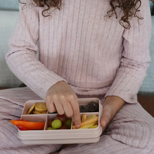 Caja contenedora mini para snacks - Unicornio