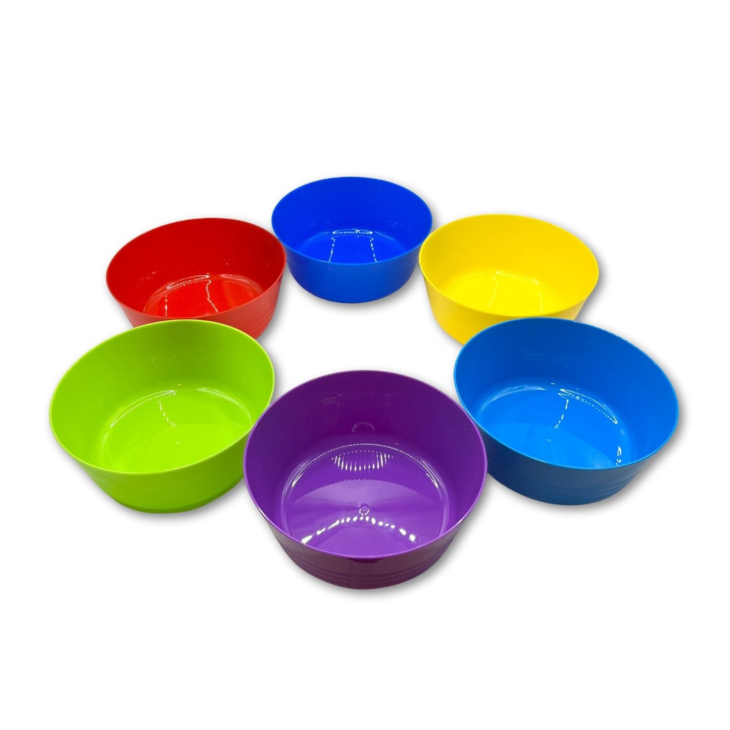 Pack de 6 Bowls de Plástico