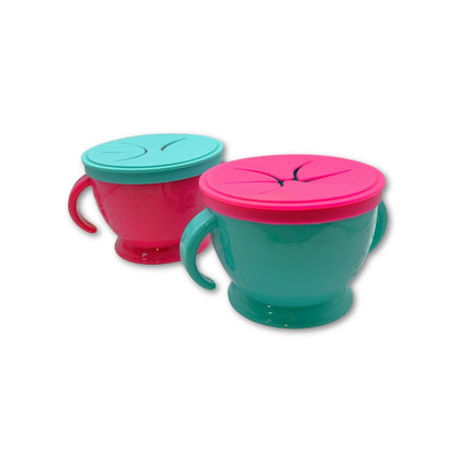 Pack de 2 Bowls para Snacks Rosado