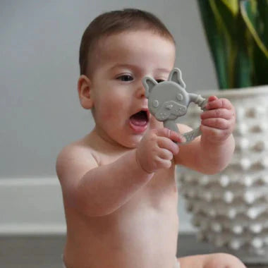 Mordedores de silicona - Gris