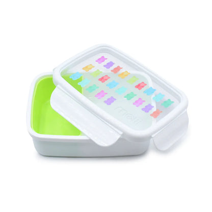 Lonchera bento box con compartimientos 880 ml - Ositos
