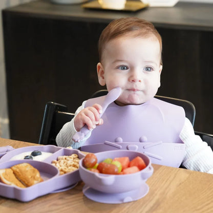 Pack de 4 cucharas de silicona - Rosado