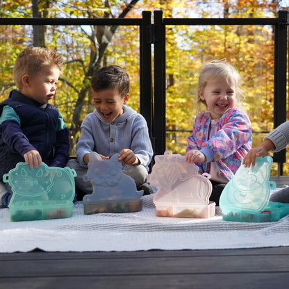 Caja Contenedora Animal Snackle - Dino