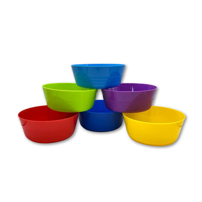 Pack de 6 Bowls de Plástico