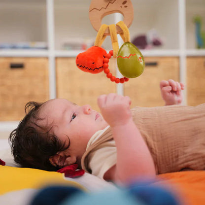 Sonajero de madera - Amigos Dinos