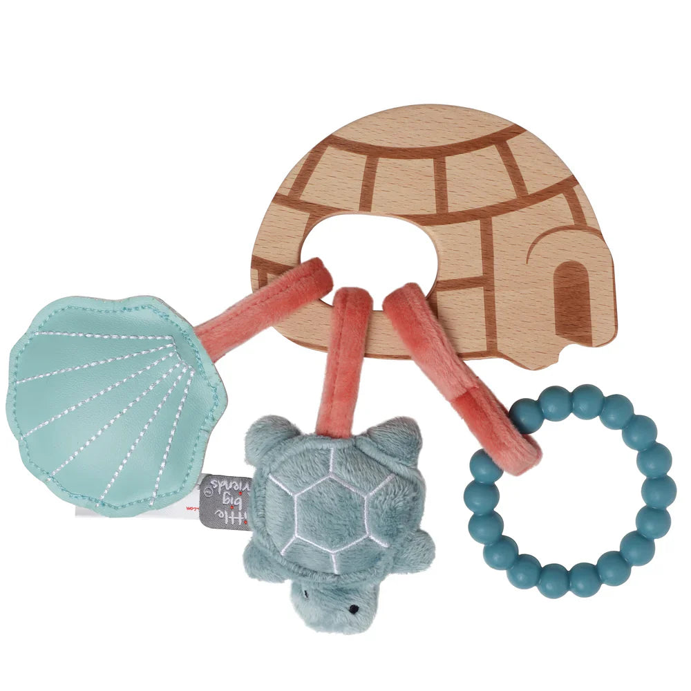 Sonajero de madera - Océano