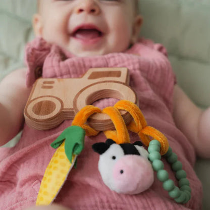 Sonajero de madera - Granja
