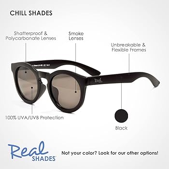 Lentes de sol Chill talla 4+ - Negro