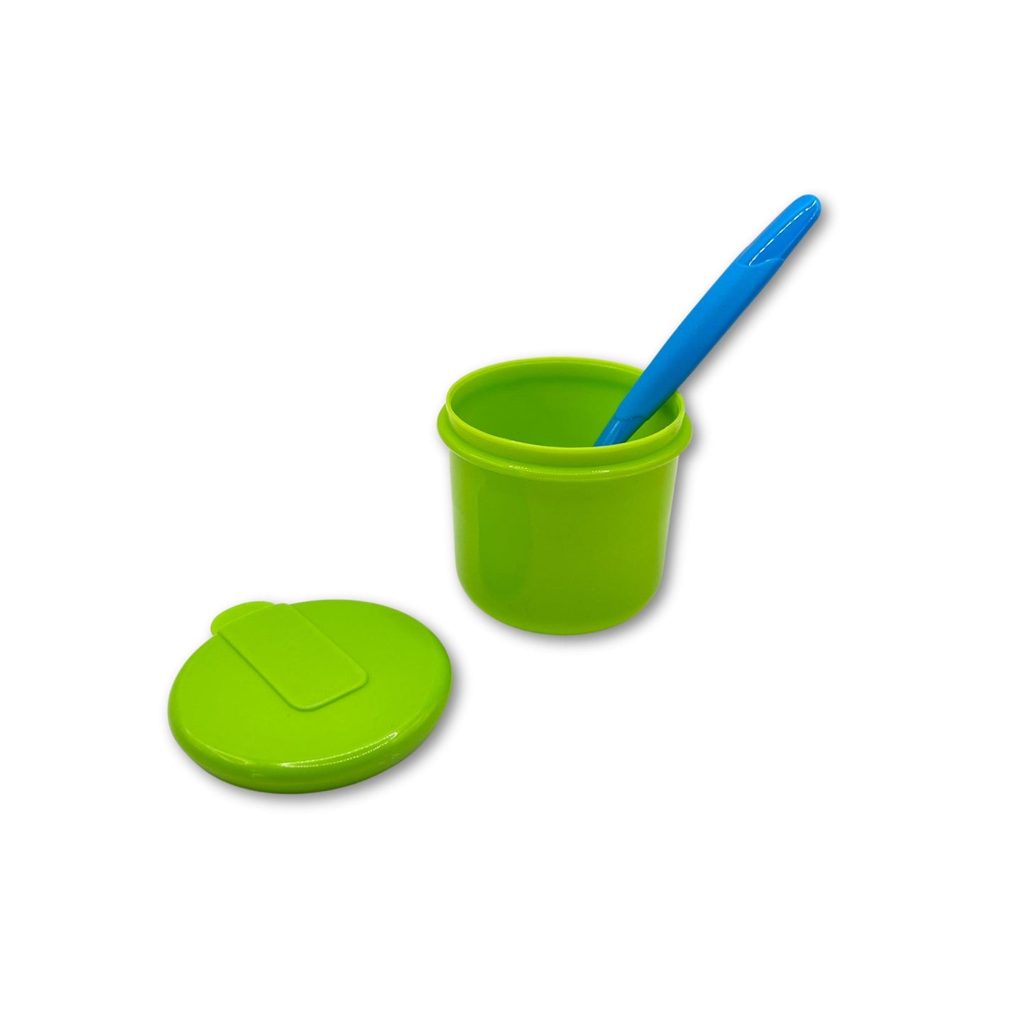 Pack de 3 Pocillos con Cuchara Azul