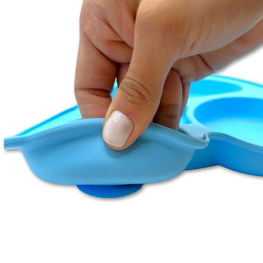 Plato de Silicona con Succión Auto