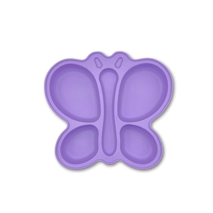 Plato de Silicona con Succión Mariposa