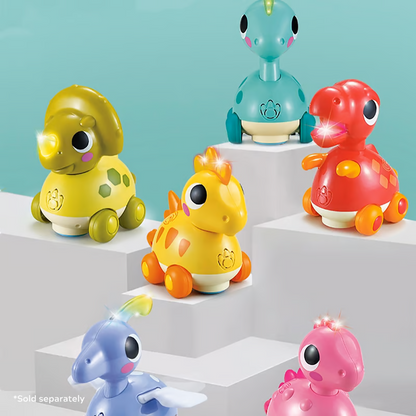 Dinosaurio interactivo - Amarillo